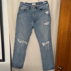 The AGOLDE 90's Mid Rise Loose Fit Jean in Isolate